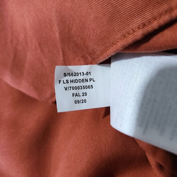 Banana Republic Shirt Blouse Top Women's XL Long Sleeve V-neck Button Up - Picture 6 of 8